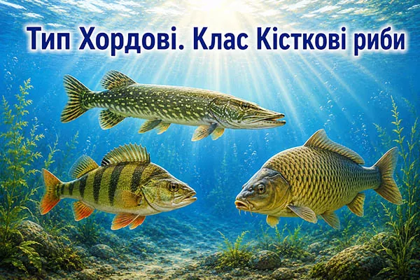 Тип Хордові. Клас Кісткові риби