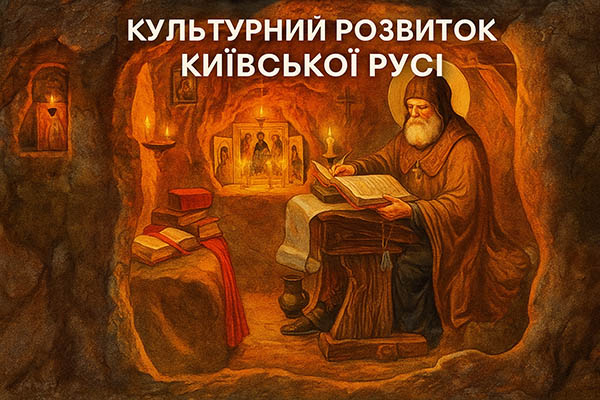 Тест "Культурний розвиток Київської Русі та Галицько-Волинської держави"