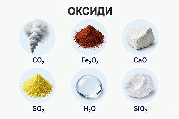 Неорганічна хімія. Оксиди