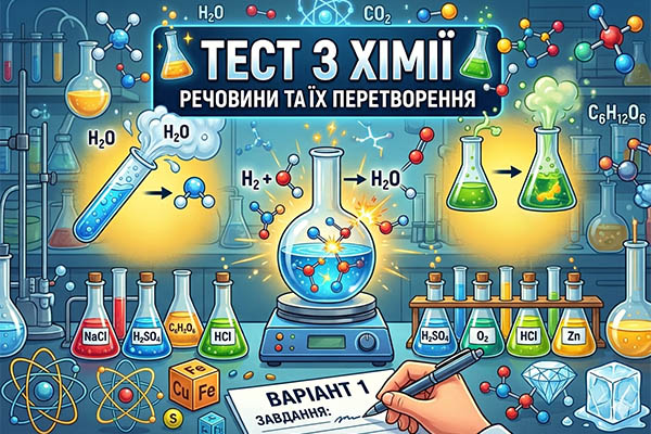 Речовини та їх перетворення