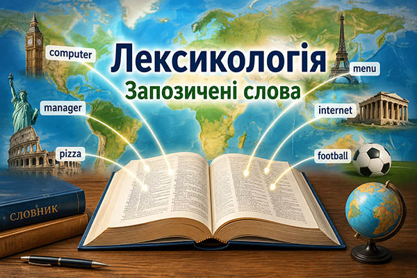Лексикологія. Запозичені слова