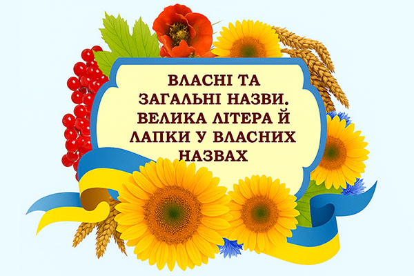Правопис власних назв, тест