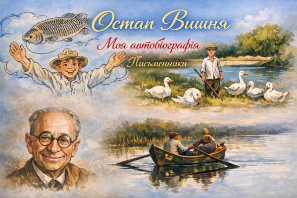Остап Вишня "Моя автобіографія. Письменники"